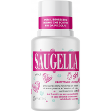 SAUGELLA GIRL PROTETTIVO E LENITIVO DETERGENTE INTIMO 100 ML