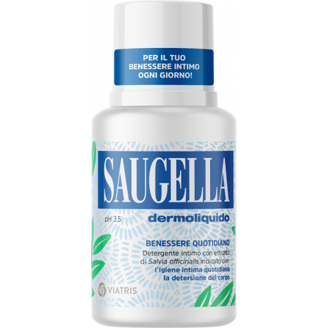 SAUGELLA DERMOLIQUIDO PH 3,5 BENESSERE QUOTIDIANO DETERGENTEINTIMO 100 ML