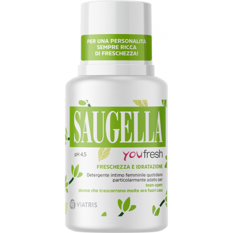 SAUGELLA YOU FRESH PH 4,5 FRESCHEZZA E IDRATAZIONE DETERGENTE INTIMO 100 ML