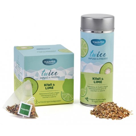 INFUSO TWICE KIWI E LIME FILTROSCRIGNO 15 FILTRI 3,5 G