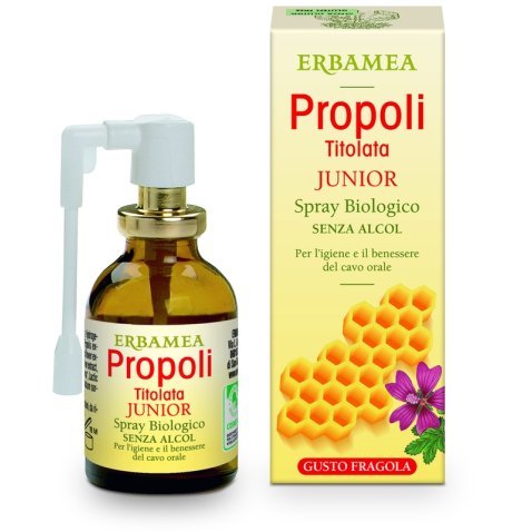 ERBAMEA | PROPOLI TITOLATA SPRAY JUNIOR BIOLOGICO 20 ML