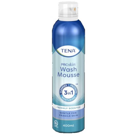 TENA WASH MOUSSE DETERGENTE 400 ML