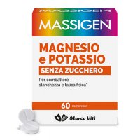 MASSIGEN - MAGNESIO e POTASSIO SENZA ZUCCHERO 60 COMPRESSE