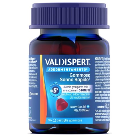 VALDISPERT NATURAL&SLEEP 30 PASTIGLIE GOMMOSE