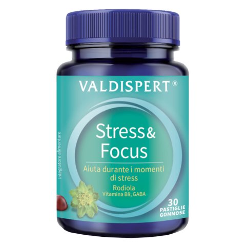 VALDISPERT STRESS&FOCUS 30 PASTIGLIE GOMMOSE