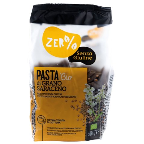 ZERO% GLUTINE PENNE DI GRANO SARACENO BIO 500 G