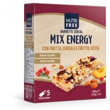 NUTRIFREE BARRETTE CEREAL MIX ENERGY 28 G X 5