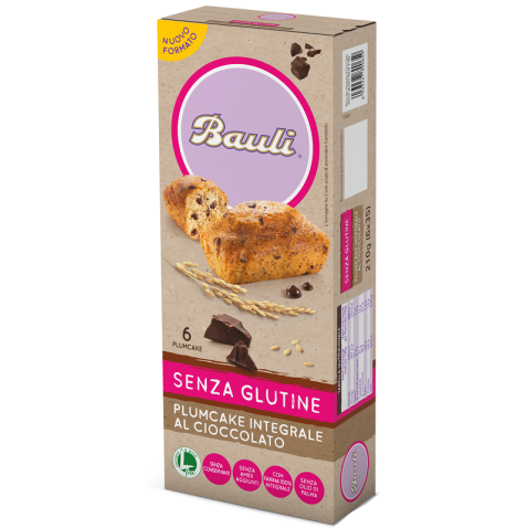  BAULI PLUMCAKE INTEGRALE CIOCCOLATO 6X35 G