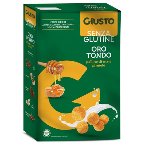 GIUSTO SENZA GLUTINE ORO TONDO MIELE 250 G