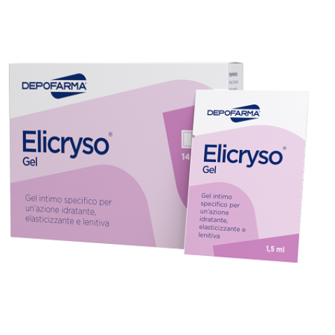 ELICRYSO GEL INTIMO IDRATANTE ELASTICIZZANTE E LENITIVO 14 BUSTINE DA 1,5 ML