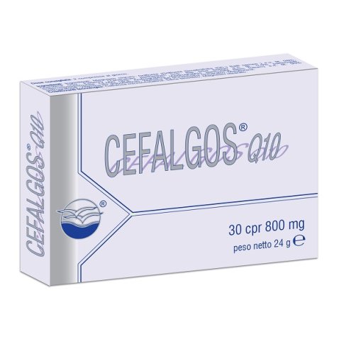 CEFALGOS Q10 30 COMPRESSE 800 MG