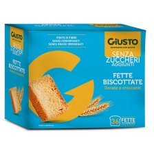 GIUSTO S/ZUCCH FETTE BISC 300G