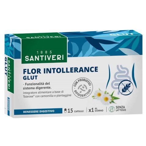 SANTIVERI | FLOR INTOLLERANCE GLUT 15 CAPSULE