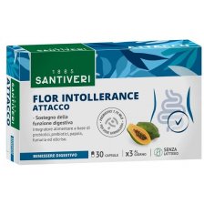 SANTIVERI | FLOR INTOLLERANCE ATTACCO 30 CAPSULE