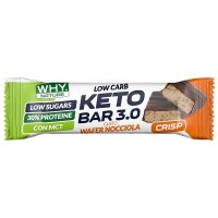 WHYNATURE KETO 3,0 WAFER NOCCIOLA CRISP 30 G