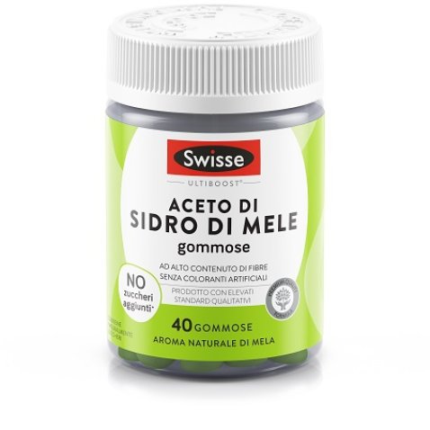 SWISSE ACETO DI SIDRO DI MELE 40 PASTIGLIE GOMMOSE