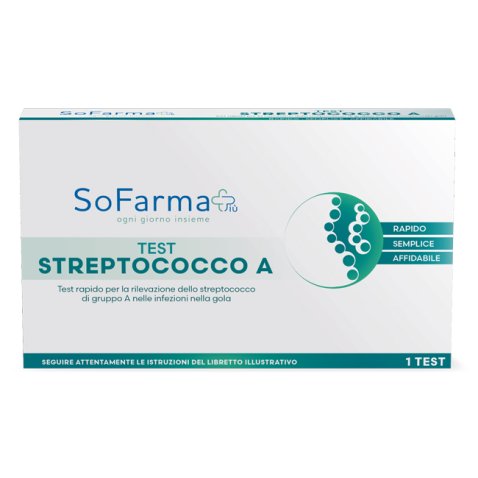 TEST RAPIDO STREPTOCOCCO A SOFARMAPIU'