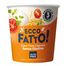 NUTRIFREE ECCO FATTO COUS COUS CAPRESE 70 G