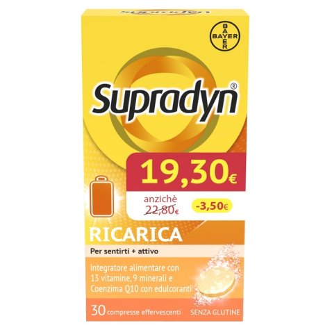 SUPRADYN RICARICA 30 COMPRESSE EFFERVESCENTI PROMO