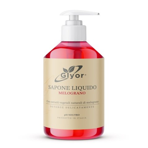 GLYOR SAPONE MANI VISO MELOGRANO 500 ML