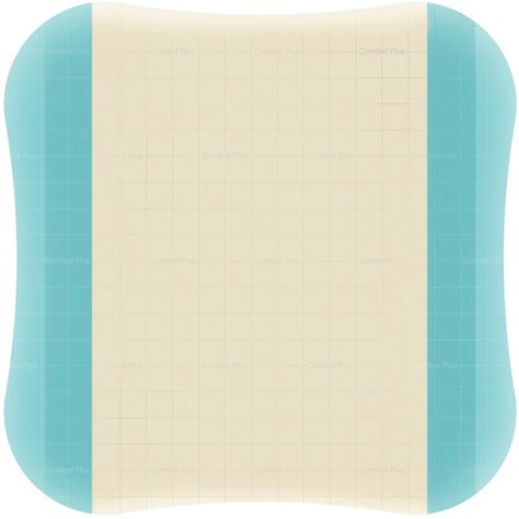 MEDICAZIONE SPECIALE ATTIVA CON IDROCOLLOIDE CON BORDI SMUSSATI COMFEEL PLUS 10X10 CM 10 PEZZI