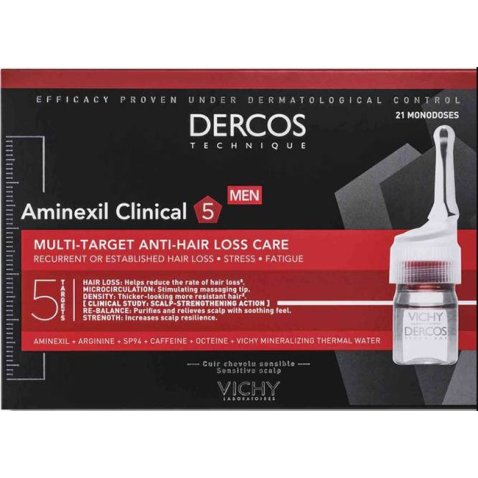 DERCOS AMINEXIL UOMO 12F 6ML