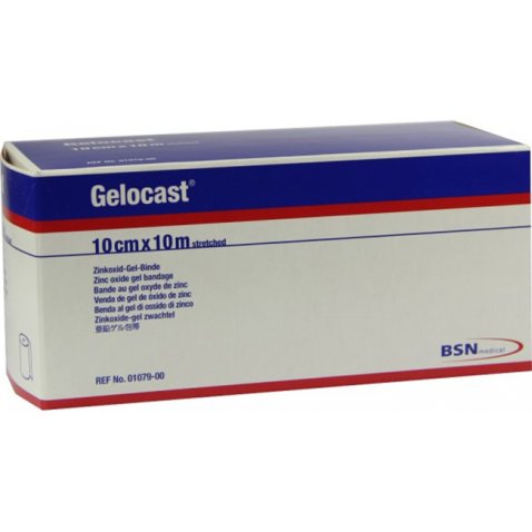 BENDA NON ELASTICA GELOCAST GEL DI OSSIDO DI ZINCO 1000 X 10CM