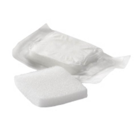 MEDICAZIONE IN COMPRESSE DI POLIURETANO ESPANSO FORMATO DA RETICOLI CELLULARI A NIDO D'APE 10PZ 5X5X1CM STERILE