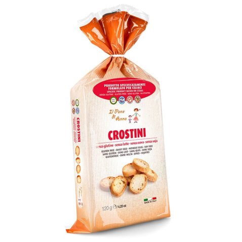 IL PANE DI ANNA CROSTINI SENZA LATTE 120 G