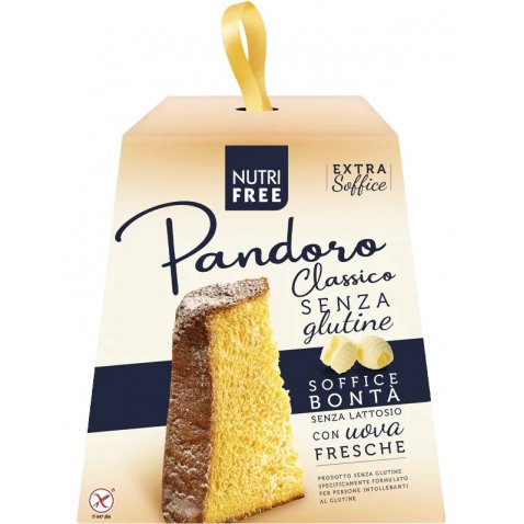 NUTRIFREE - PANDORO CLASSICO SENZA GLUTINE E SENZA LATTOSIO 600 G