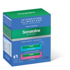 SOMATOLINE SKIN EXPERT BODY ADVANCED 14 STICK DRENA GIORNO +14 STICK SLIM NOTTE