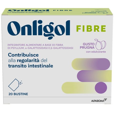 ONLIGOL FIBRE PRUGNA 20 BUSTINE