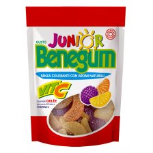 BENEGUM JUNIOR VITA C CARAMELLE GELE' CON SUCCO DI FRUTTA EVITAMINA C 90 G