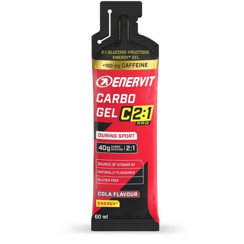 ENERVIT C2 1 PRO CARBO GEL COLA CON CAFFEINA 60 ML