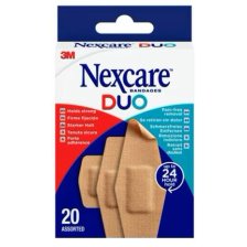 NEXCARE DUO CEROTTI ASSORTITI 20 PEZZI