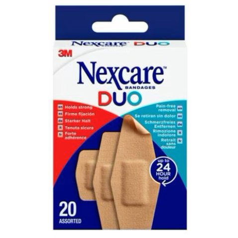 NEXCARE DUO CEROTTI ASSORTITI 20 PEZZI