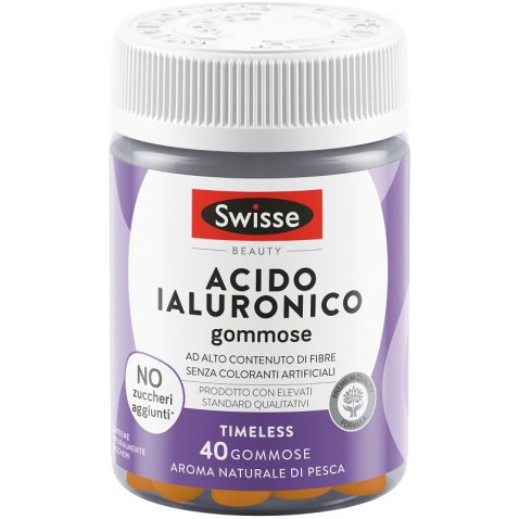 SWISSE ACIDO IALURONICO 40 GOMMOSE