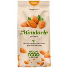 BUON FOOD MANDORLE ATTIVATE FRUTTA SECCA BIO 200 G