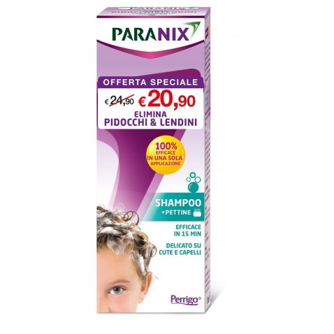 PARANIX SHAMPOO TRATTAMENTO TAGLIO PREZZO 200 ML