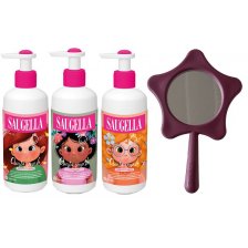 SAUGELLA BUNDLE GIRL DETERGENTE INTIMO QUESTA SONO IO PROTETTIVO LENITIVO 200 ML + GADGET SPECCHIO OMAGGIO