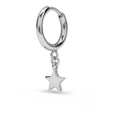VERAME 60 ORECCHINO SINGOLO STELLA ARGENTO