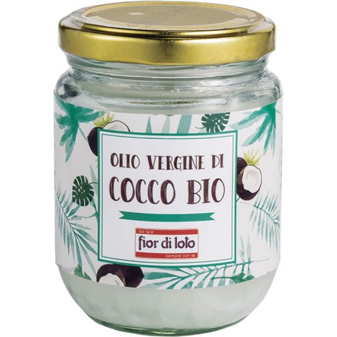 FIOR DI LOTO OLIO VERGINE DI COCCO BIO 180 G