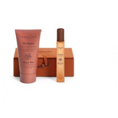 L'ERBOLARIO - TE' NERO BEAUTY BOX TERRAZZE DEL TE' 1 CREMA CORPO & MANI 75ML + 1 PROFUMO 10 ML