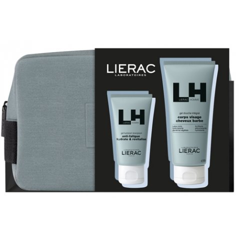 LIERAC - TROUSSE NATALE UOMO GEL IDRATANTE 50 ML + GEL DOCCIA 200 ML 2024