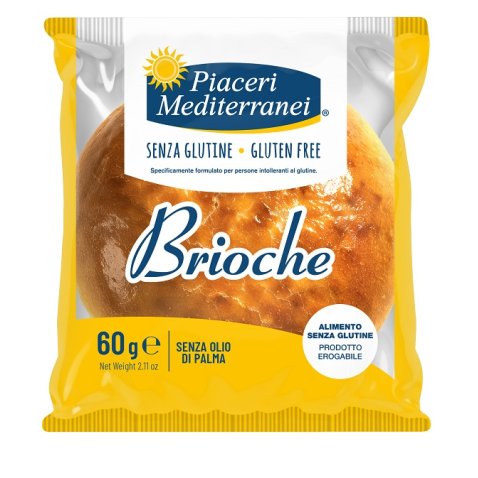 PIACERI MEDITERRANEI BRIOCHE 60 G