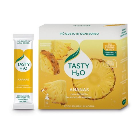 TASTY H2O ANANAS 12 STICK DA 2,5 G