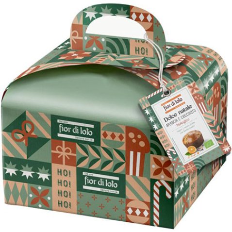 FIOR DI LOTO DOLCE NATALE ARANCIA E CIOCCOLATO 500 G