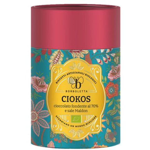 BORBOLETTA CIOKOS COOKIES IN TUBO 120 G
