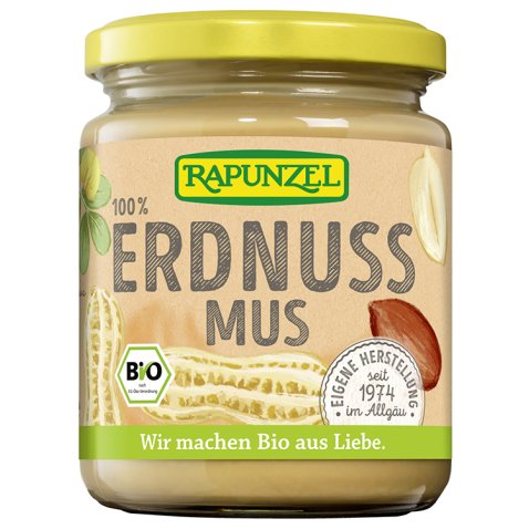 RAPUNZEL CREMA ARACHIDI SENZA ZUCCHERI AGGIUNTI 250 G