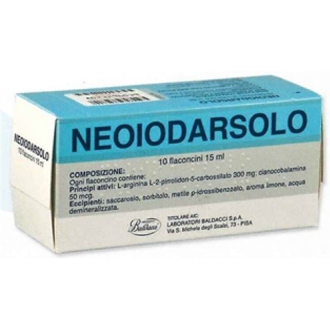 NEOIODARSOLO*orale soluz 10 flaconcini 15 ml